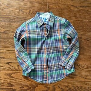 Ralph Lauren Kids Plaid Shirt - Blue, Green, Orange